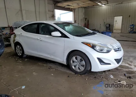 2016 Hyundai Elantra Se из США, поврежденный, VIN 5NPDH4AE3GH746502
